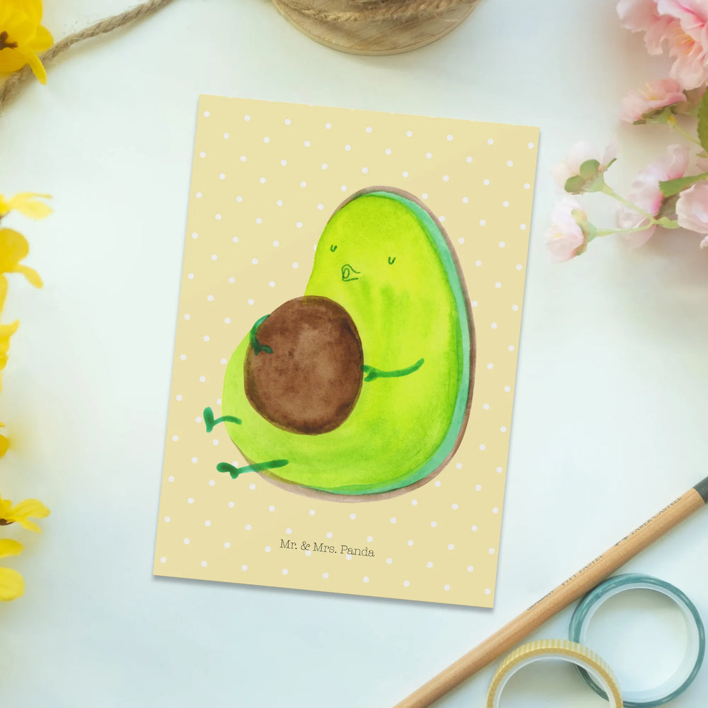 Postcard avocado Pipes spruchkarte, einzelkarte, Fotokarte, Ansichtskarten, Postkarte, Kunstkarten, Postkarten, Motivkarte, bildkarte, Ansichtskarte, kunstkarte, Grußkarte, Designkarte, Veggie, Vegan, Gesund, Avocado, Abnehmen, Ernährung, dick sein, Diät