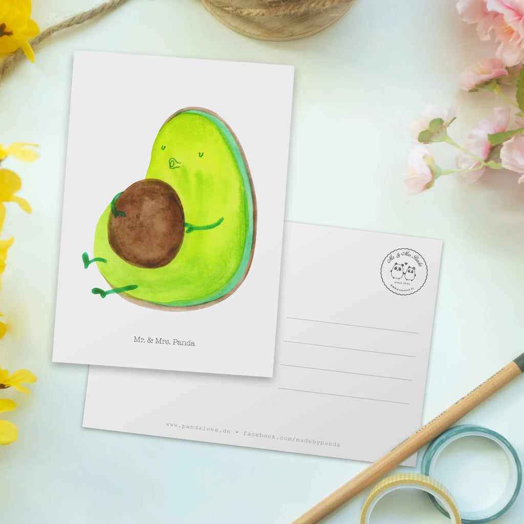Postcard avocado Pipes spruchkarte, einzelkarte, Fotokarte, Ansichtskarten, Postkarte, Kunstkarten, Postkarten, Motivkarte, bildkarte, Ansichtskarte, kunstkarte, Grußkarte, Designkarte, Veggie, Vegan, Gesund, Avocado, Abnehmen, Ernährung, dick sein, Diät
