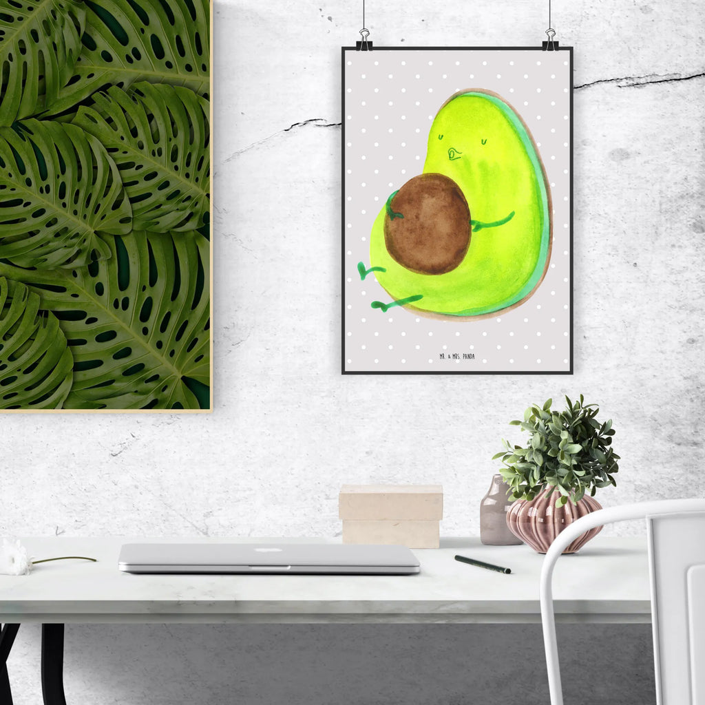 Poster Avocado Pfeifen Deko Bild, Poster, Wandschmuck, Wandbild, wanddruck, kunstdruck poster, kunst für die wand, Bild für Wand, wandkunst, Plakat, Mr. & Mrs. Panda Poster, wanddeko, Wanddekoration, drucke, Posterdruck, Bild, kunstposter, Kunstdruck, Designposter, Wanddeko Bild, grafikposter, Wandposter, Gesund, Vegan, Veggie, Avocado, Diät, Abnehmen, Ernährung, dick sein