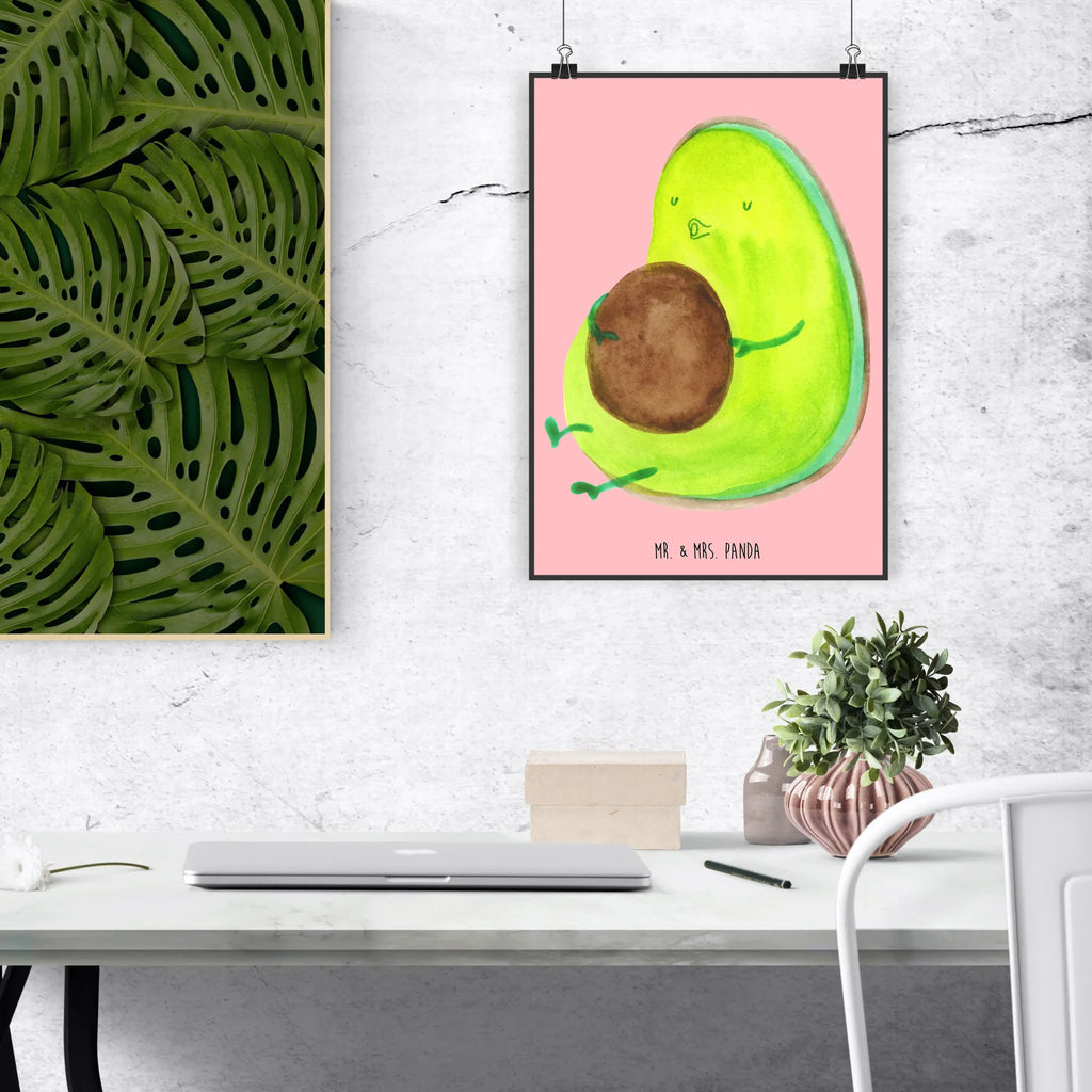 Poster Avocado Pfeifen Deko Bild, Poster, Wandschmuck, Wandbild, wanddruck, kunstdruck poster, kunst für die wand, Bild für Wand, wandkunst, Plakat, Mr. & Mrs. Panda Poster, wanddeko, Wanddekoration, drucke, Posterdruck, Bild, kunstposter, Kunstdruck, Designposter, Wanddeko Bild, grafikposter, Wandposter, Gesund, Vegan, Veggie, Avocado, Diät, Abnehmen, Ernährung, dick sein