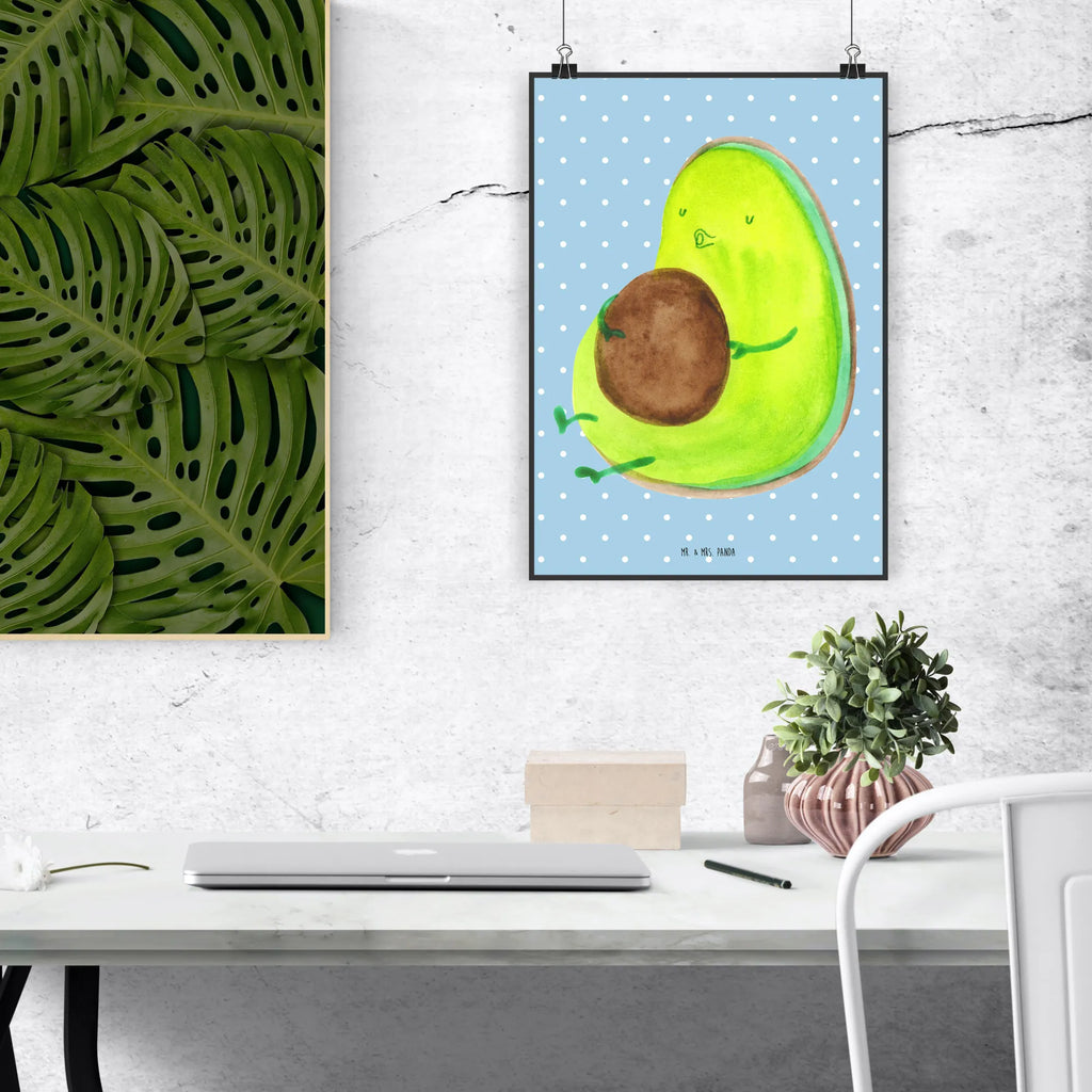 Poster Avocado Pfeifen Deko Bild, Poster, Wandschmuck, Wandbild, wanddruck, kunstdruck poster, kunst für die wand, Bild für Wand, wandkunst, Plakat, Mr. & Mrs. Panda Poster, wanddeko, Wanddekoration, drucke, Posterdruck, Bild, kunstposter, Kunstdruck, Designposter, Wanddeko Bild, grafikposter, Wandposter, Gesund, Vegan, Veggie, Avocado, Diät, Abnehmen, Ernährung, dick sein