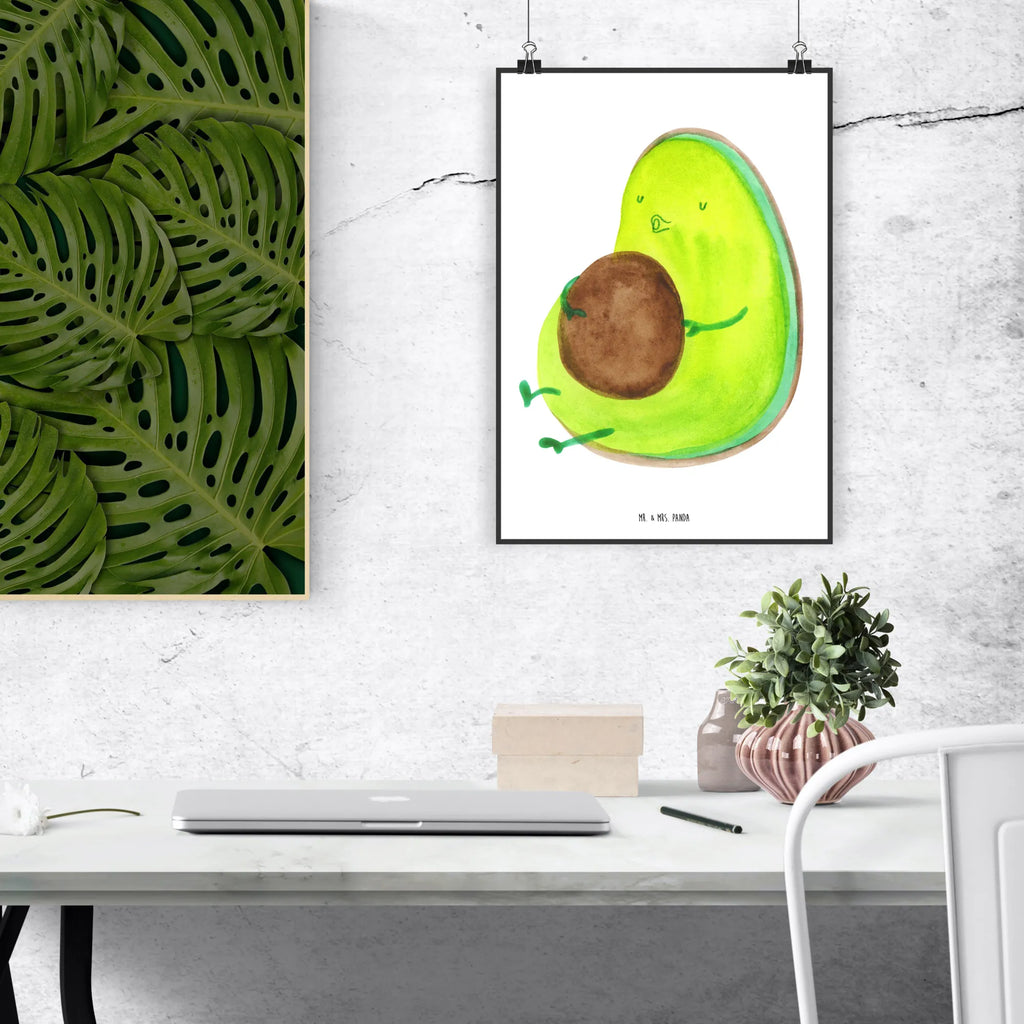Poster Avocado Pfeifen Deko Bild, Poster, Wandschmuck, Wandbild, wanddruck, kunstdruck poster, kunst für die wand, Bild für Wand, wandkunst, Plakat, Mr. & Mrs. Panda Poster, wanddeko, Wanddekoration, drucke, Posterdruck, Bild, kunstposter, Kunstdruck, Designposter, Wanddeko Bild, grafikposter, Wandposter, Gesund, Vegan, Veggie, Avocado, Diät, Abnehmen, Ernährung, dick sein