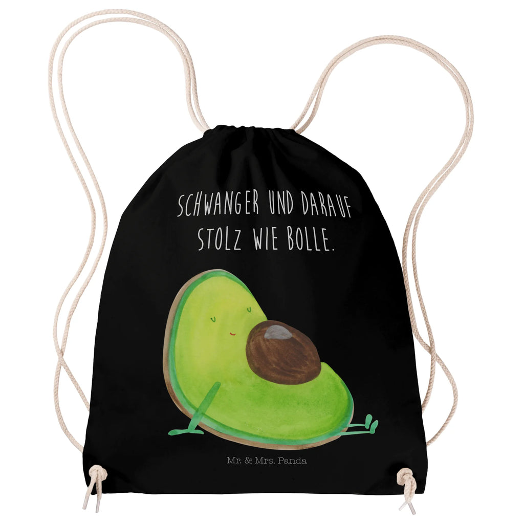 Drawstring bag avocado pregnancy bag, gym bag, hipster, jute bag, sports bag, carrier bag, avocado, vegetables, pregnant, pregnancy, baby shower, Avocado