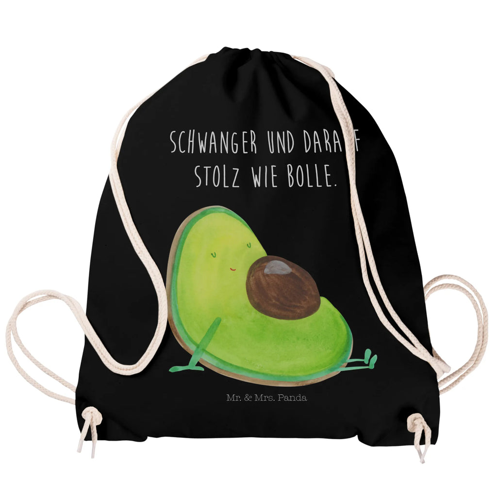 Drawstring bag avocado pregnancy bag, gym bag, hipster, jute bag, sports bag, carrier bag, avocado, vegetables, pregnant, pregnancy, baby shower, Avocado