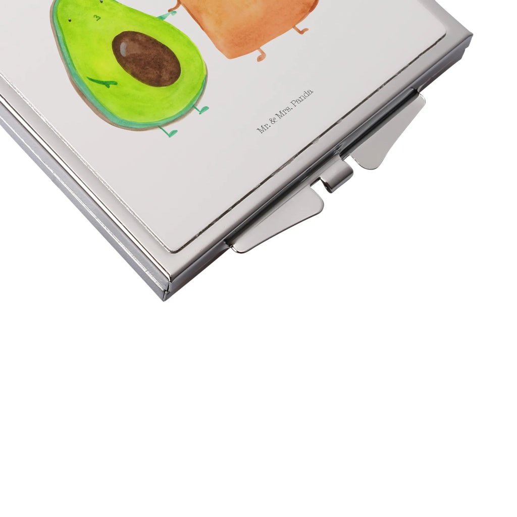 Kwadratowe lusterko do torebki Awokado Tost Awokado, Warzywa, Wegan, Zdrowy