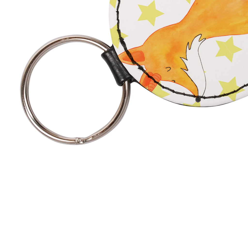 Round key ring unicorn Wish bag pendant, key ring, lucky charm, keychain, pendant, unicorn, unicorns, fox horns, foxycorn, fox, foxes