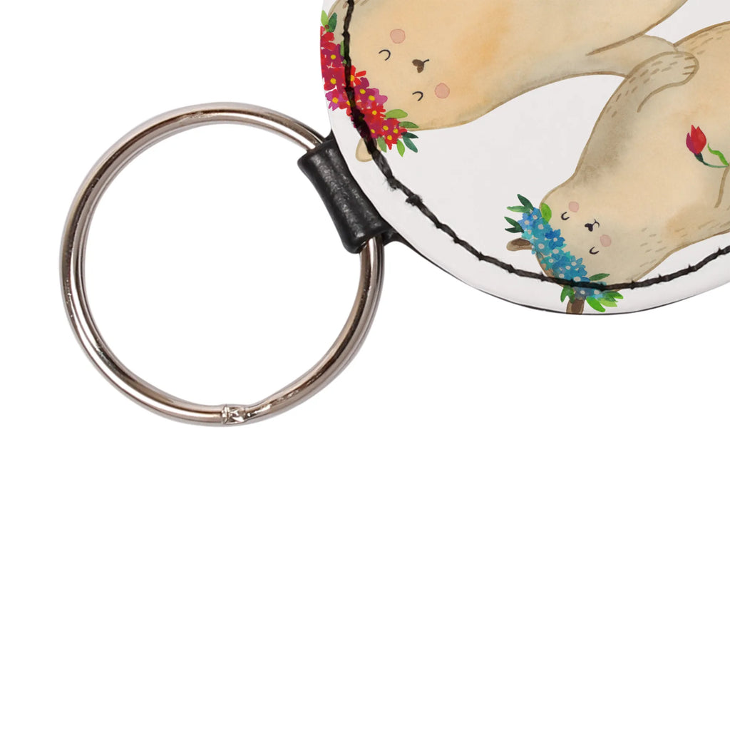 Rund Schlüsselanhänger Bären mit Blumenkranz Taschenanhänger, Schlüsselanhänger, schlüsselbund anhänger, Schlüsselaccessoire, mini schlüsselanhänger, Muttertag, Vatertag, Mama, Papa, Oma, Opa, Familie, Schwester, Bruder, Lieblingsmama, Geschenk Mama. Muttertag, Lieblingsmensch, Tochter, Mutti, Beste Mutter, Kind, Vorbild, Mutter, Töchter, Weltbeste Mama, Bär, Mami, Bären, Kinder, Family