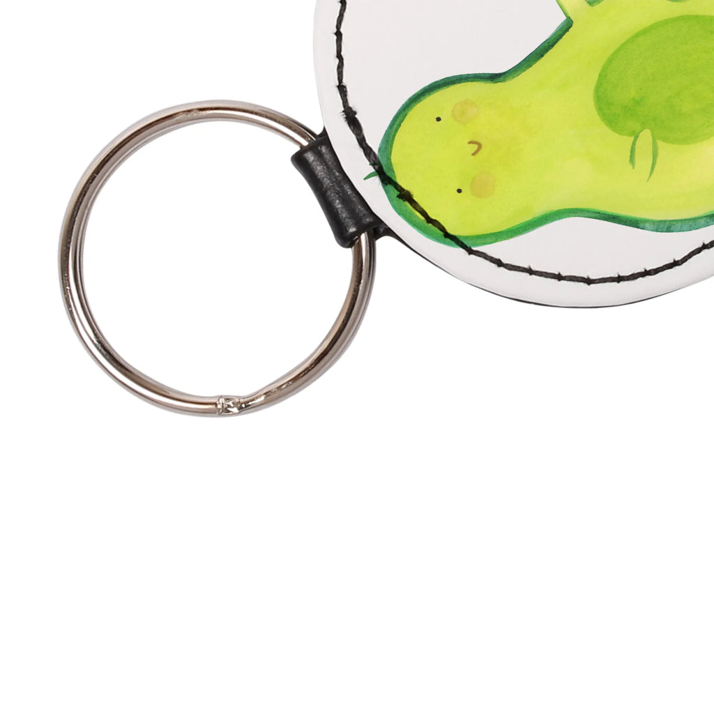 Round key ring avocado core rolls bag pendant, key ring, keychain, lucky charm, pendant, avocado, vegetables, birth, baby party, pregnancy, first child, love, avocados, infant, birthday, big love, for birth, baby, child