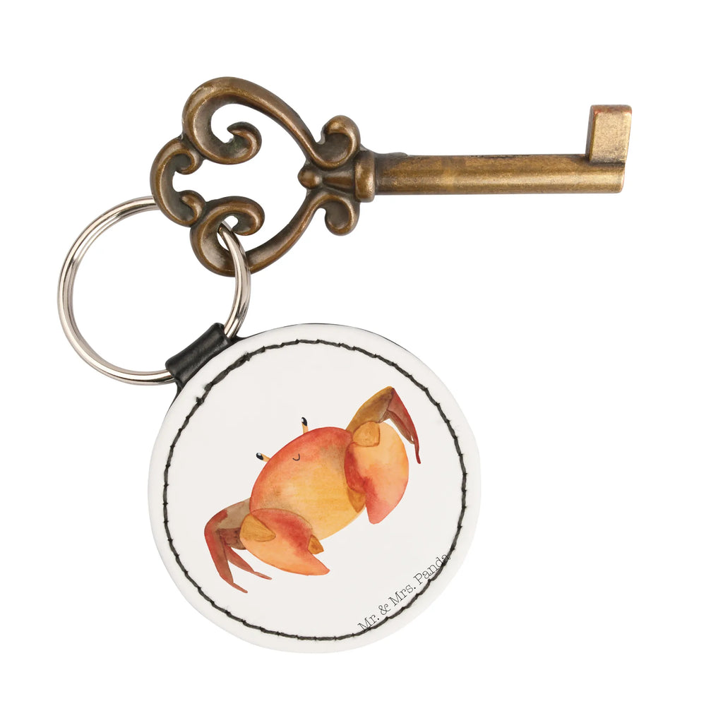 Okrągły brelok znak zodiaku krab Taschenanhänger, mini schlüsselanhänger, Schlüsselaccessoire, schlüsselbund anhänger, Schlüsselanhänger, Sternzeichen, Tierkreiszeichen, Horoskop, Astrologie, Aszendent, Krebs Sternzeichen, Geburtstag Juli, Krebs Geschenk, Geschenk Juni, Geschenk Meer, Geschenk Juli, Geburtstag Juni, Meerestier, Krabbe, Krebse