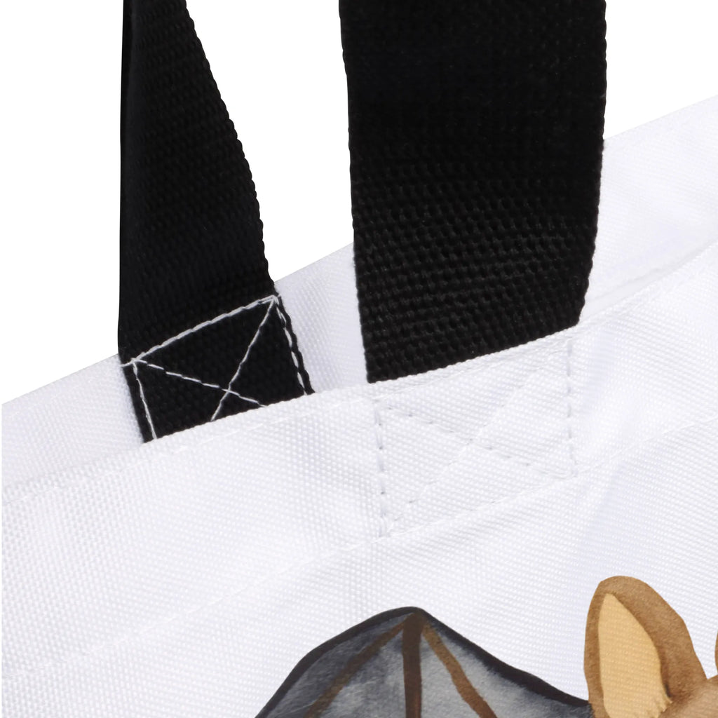 Shopper Fledermaus Flügel Einkaufstasche, Einkaufsbeutel, XXL Tasche, Stofftasche, Freizeittasche, XL, Beutel, Schultasche, Schulbeutel, Tragebeutel, Strandtasche, Shopper, Schultertasche, Tüte, Ausflug, Alltagstasche, Lustige Sprüche, Tiere, Tiermotive, Gute Laune