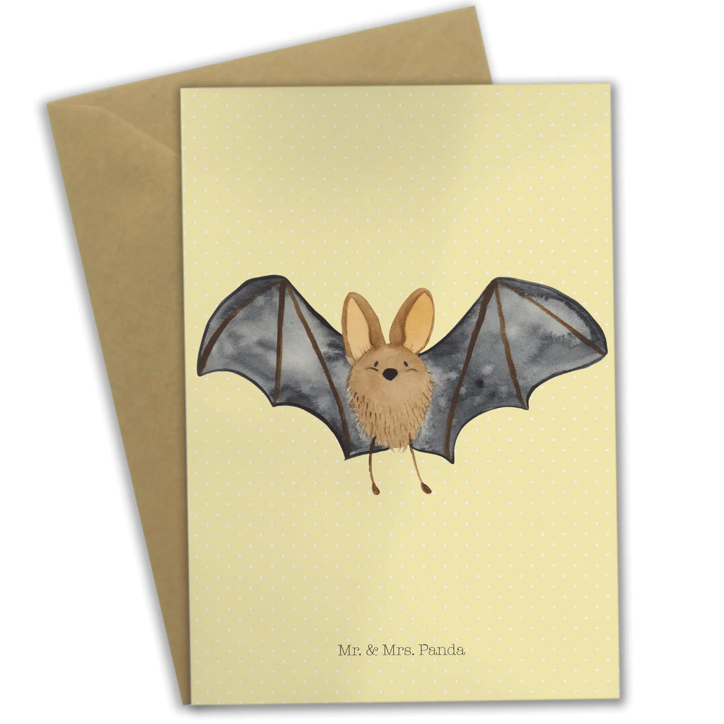 Greetings card bat wing Grußkarte, Ansichtskarten, Glückwunschkarte, Karte, Geburtstagskarte, Einladungskarte, Klappkarte, Hochzeitskarte, Tiermotive, Gute Laune, lustige Sprüche, Tiere