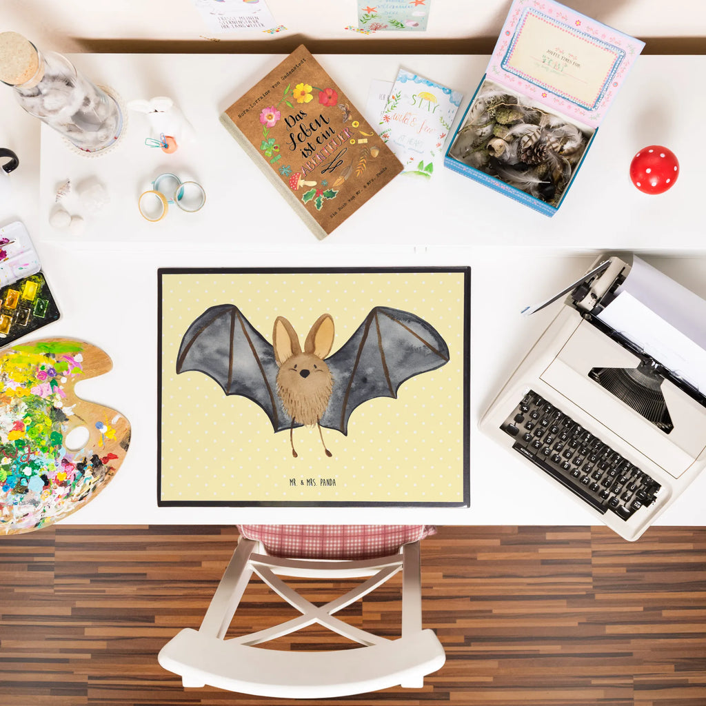Schreibtischunterlage Fledermaus Flügel Schreibwaren, Bürobedarf, Schreibtischunterlage Groß, Schreibunterlage, Schreibtisch Unterlagen, Schreibtischauflage, Büroartikel, Tiermotive, Gute Laune, lustige Sprüche, Tiere