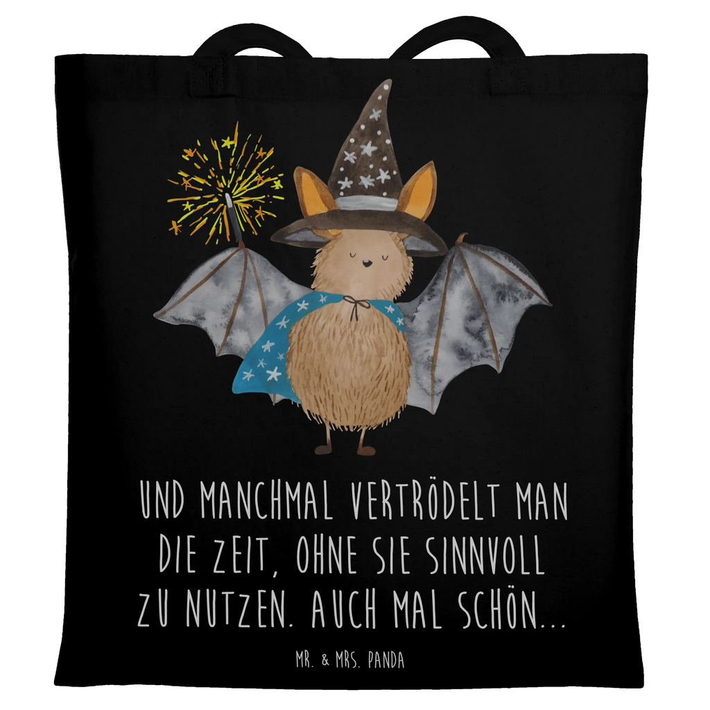 Torba Nietoperz czarodziej Einkaufstüte, Jutebeutel, Schultertasche, Tragetasche, Stoffbeutel, Strandtasche, Beutel, Shopper, Tasche, Laptoptasche, Umhängetasche, Einkaufstasche, Beuteltasche, Jutetasche, Stofftasche, Badetasche, Tiermotive, Gute Laune, lustige Sprüche, Tiere, Zauberer, Fledermäuse, Magier, Fledermaus, Frauen, reinsteigern