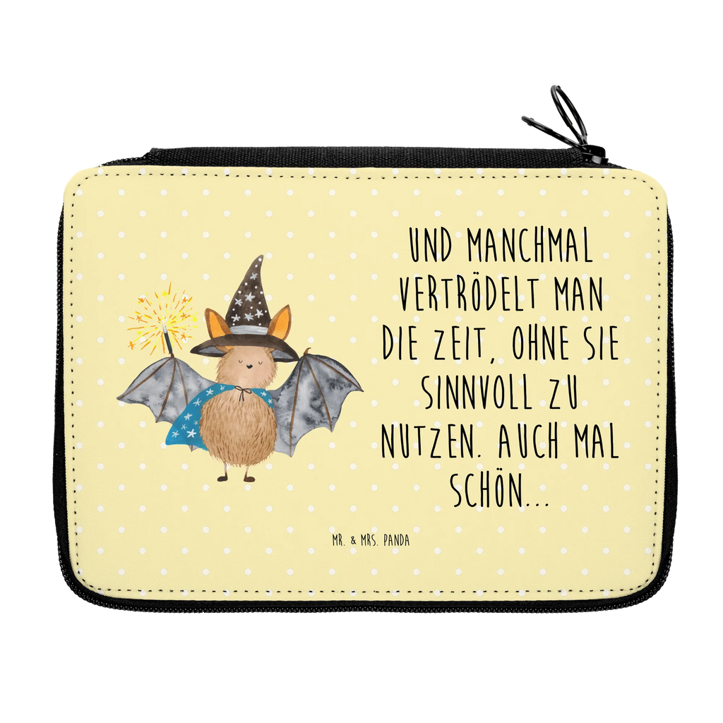 Federmappe Fledermaus Zauberer Büro Stifte Etui, Federmäppchen, Grundschule, Motiv, Kind, Stiftetasche, Kinder Federmappe, Schülerin, Geschenk, Federmäppchen bedruckt, Schüler, Federmappe, Stifte Etui, Schule, Federmappe Einschulung, Bestückte Federmappe, Stifterolle, Einschulung, Tiermotive, Gute Laune, lustige Sprüche, Tiere, reinsteigern, Zauberer, Fledermaus, Frauen, Magier, Fledermäuse