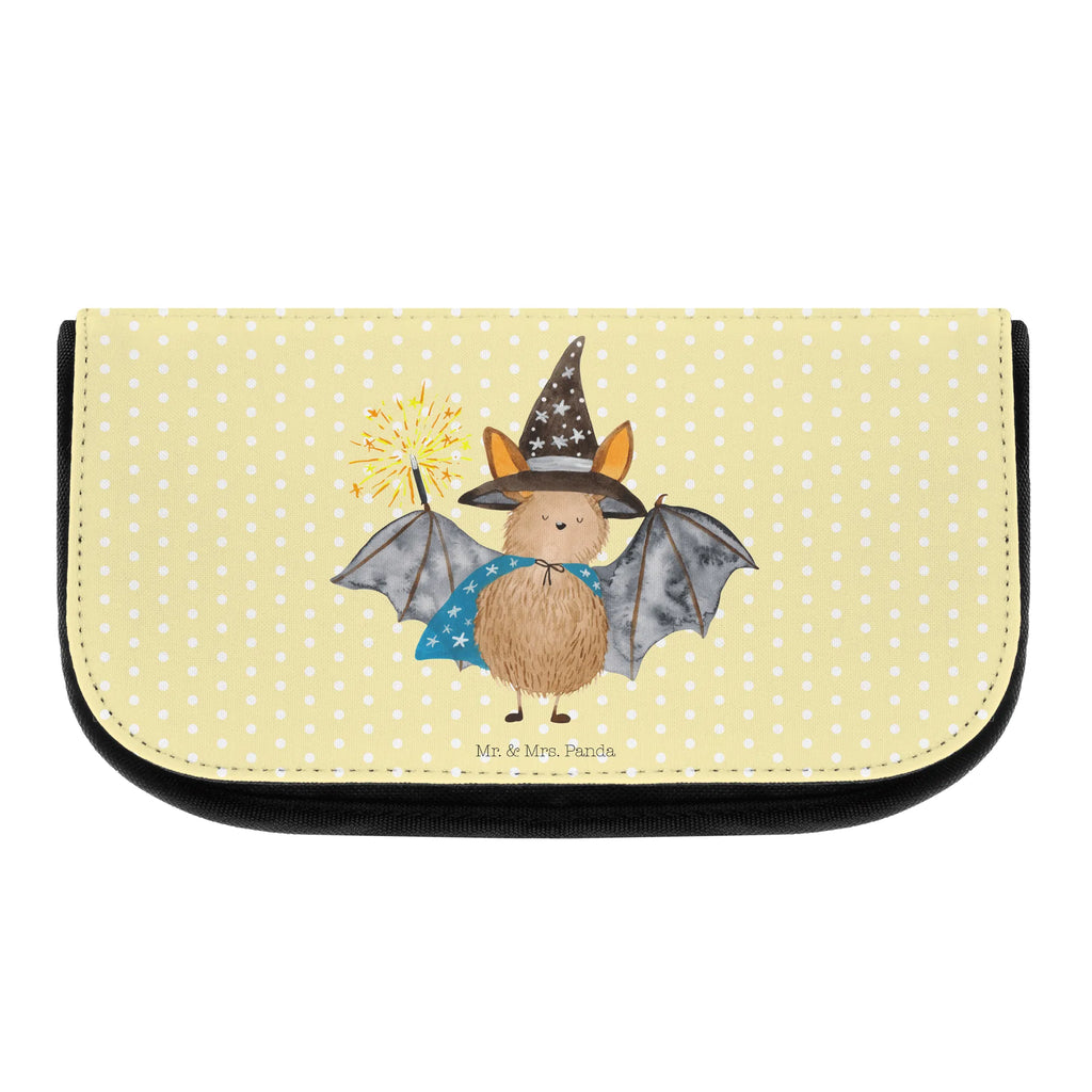 Cosmetics bag bat wizard Toilet bag, Wallet, Make-up bag, Cosmetic bag, Sludge bag, Mudflap case, Bag, Cosmetics, small animals, cute, funny, cute animal motives, hand drawn, small world, funny sayings, good mood, happy, gifts, gift ideas, special gifts, animal lover, card, women, magicians, bats, sorcerers, Bats, get in