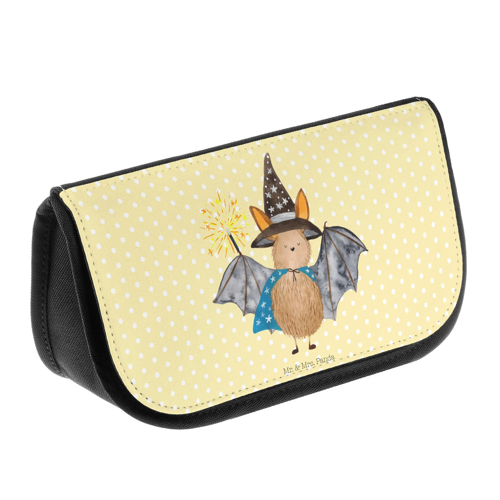 Cosmetics bag bat wizard Toilet bag, Wallet, Make-up bag, Cosmetic bag, Sludge bag, Mudflap case, Bag, Cosmetics, small animals, cute, funny, cute animal motives, hand drawn, small world, funny sayings, good mood, happy, gifts, gift ideas, special gifts, animal lover, card, women, magicians, bats, sorcerers, Bats, get in