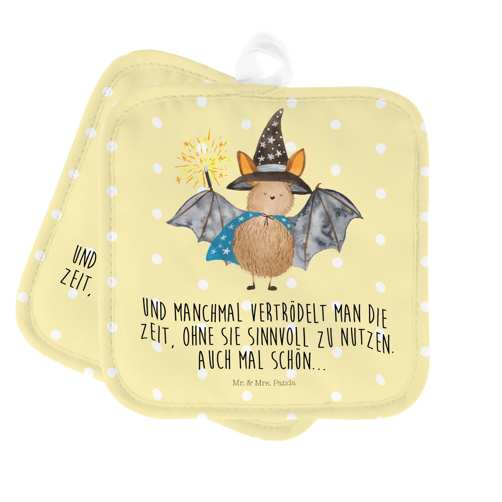 2er Set Topflappen  Fledermaus Zauberer Topflappenset, Topfuntersetzer, Topfhandschuhe, Topflappen, Topflappen Set, topfhalter, Topflappen 2er Set, 2er Set Topflappen, Lustige Sprüche, Tiere, Tiermotive, Gute Laune, Frauen, Fledermaus, Reinsteigern, Magier, Zauberer, Fledermäuse