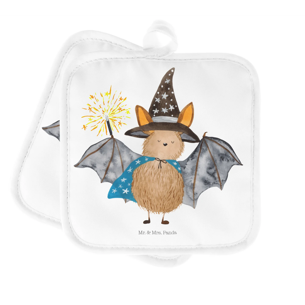 2er Set Topflappen  Fledermaus Zauberer Topflappenset, Topfuntersetzer, Topfhandschuhe, Topflappen, Topflappen Set, topfhalter, Topflappen 2er Set, 2er Set Topflappen, Lustige Sprüche, Tiere, Tiermotive, Gute Laune, Frauen, Fledermaus, Reinsteigern, Magier, Zauberer, Fledermäuse