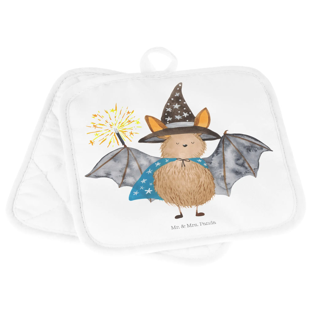 2er Set Topflappen  Fledermaus Zauberer Topflappenset, Topfuntersetzer, Topfhandschuhe, Topflappen, Topflappen Set, topfhalter, Topflappen 2er Set, 2er Set Topflappen, Lustige Sprüche, Tiere, Tiermotive, Gute Laune, Frauen, Fledermaus, Reinsteigern, Magier, Zauberer, Fledermäuse