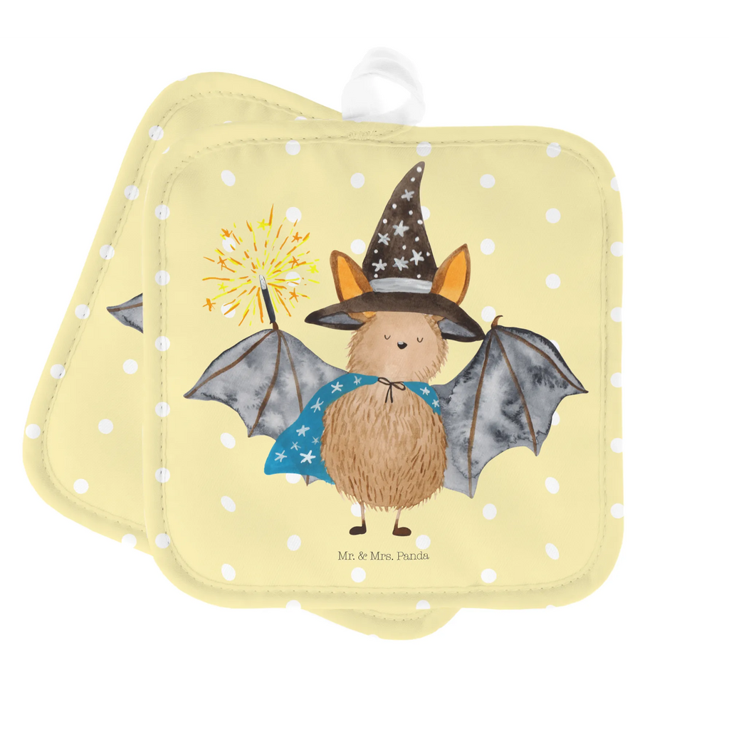 2er Set Topflappen  Fledermaus Zauberer Topflappenset, Topfuntersetzer, Topfhandschuhe, Topflappen, Topflappen Set, topfhalter, Topflappen 2er Set, 2er Set Topflappen, Lustige Sprüche, Tiere, Tiermotive, Gute Laune, Frauen, Fledermaus, Reinsteigern, Magier, Zauberer, Fledermäuse