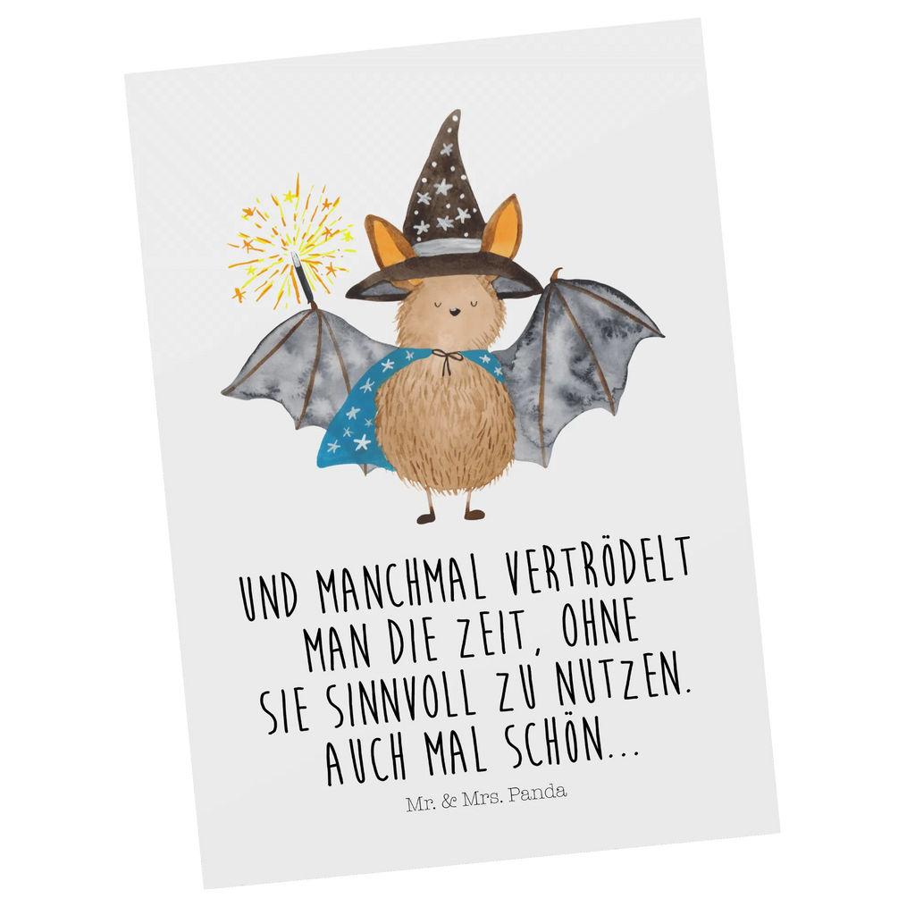 Postcard bat wizard invitation card, postcards, invitation, Postcard, gift card, letter, gift, card, paper, small animals, cute, funny, cute animal motives, hand drawn, small world, funny sayings, good mood, happy, gifts, gift ideas, special gifts, animal lover, Bats, bats, sorcerers, magicians, get in, women
