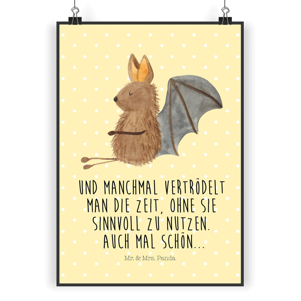 Poster bat Sit Wandbild, Bild, Designposter, Mr. & Mrs. Panda Poster, kunst für die wand, Wanddeko Bild, kunstdruck poster, Wanddekoration, Wandposter, Wandschmuck, Deko Bild, kunstposter, wandkunst, grafikposter, Plakat, drucke, Poster, Bild für Wand, Posterdruck, wanddruck, Kunstdruck, wanddeko, Gute Laune, Tiermotive, Tiere, Lustige Sprüche, Fledermäuse, Motivation, Entspannen, Fledermaus
