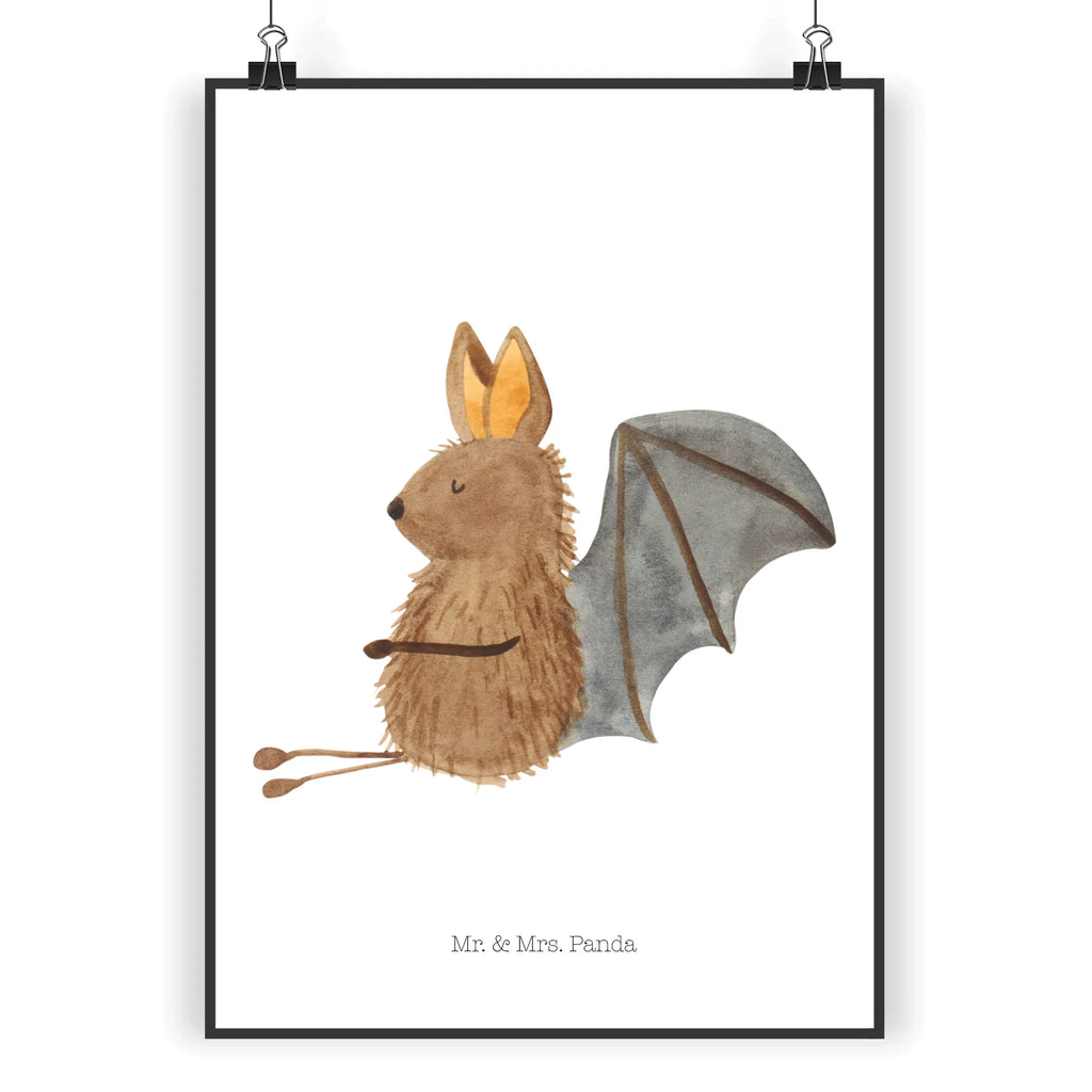 Poster bat Sit Wandbild, Bild, Designposter, Mr. & Mrs. Panda Poster, kunst für die wand, Wanddeko Bild, kunstdruck poster, Wanddekoration, Wandposter, Wandschmuck, Deko Bild, kunstposter, wandkunst, grafikposter, Plakat, drucke, Poster, Bild für Wand, Posterdruck, wanddruck, Kunstdruck, wanddeko, Gute Laune, Tiermotive, Tiere, Lustige Sprüche, Fledermäuse, Motivation, Entspannen, Fledermaus
