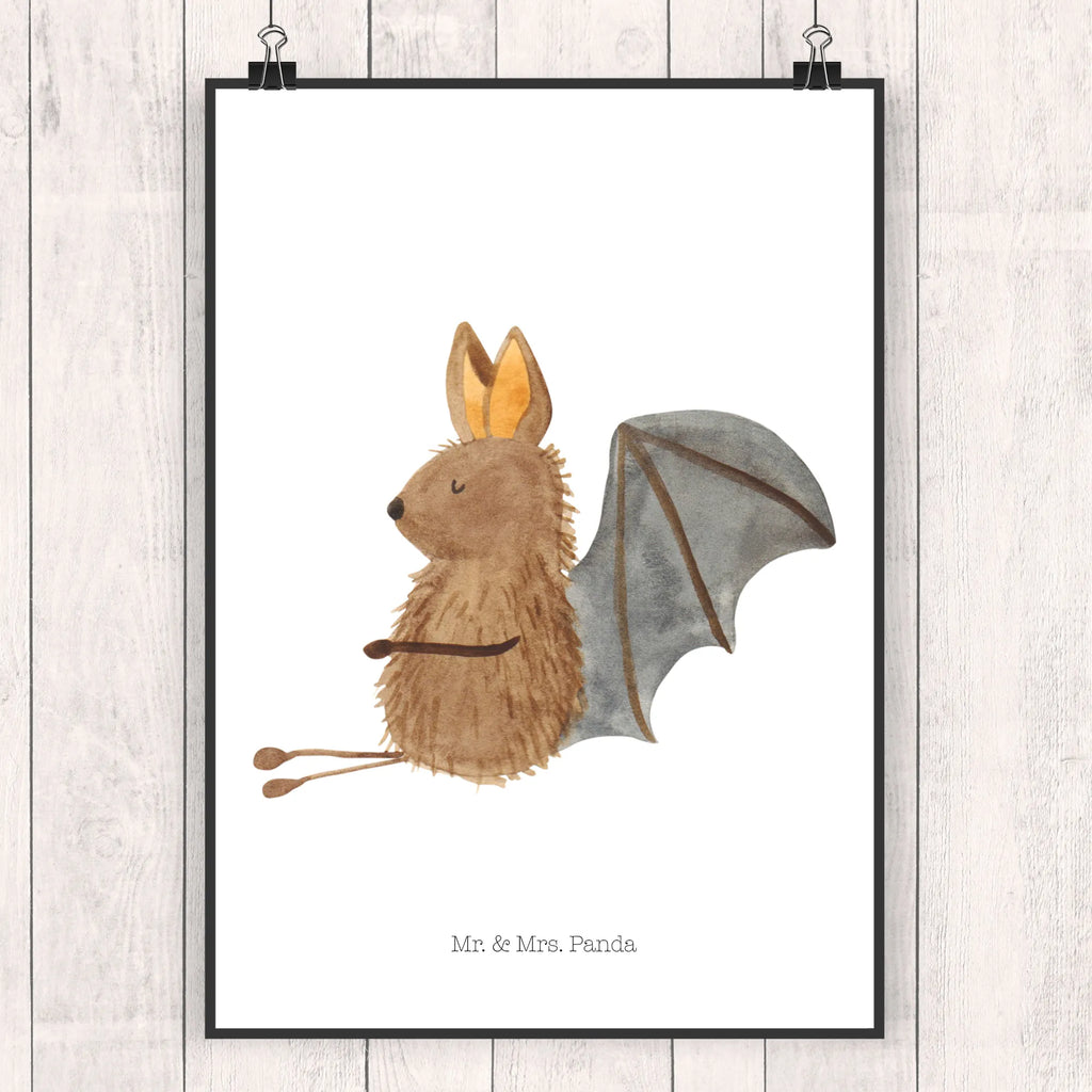 Poster bat Sit Wandbild, Bild, Designposter, Mr. & Mrs. Panda Poster, kunst für die wand, Wanddeko Bild, kunstdruck poster, Wanddekoration, Wandposter, Wandschmuck, Deko Bild, kunstposter, wandkunst, grafikposter, Plakat, drucke, Poster, Bild für Wand, Posterdruck, wanddruck, Kunstdruck, wanddeko, Gute Laune, Tiermotive, Tiere, Lustige Sprüche, Fledermäuse, Motivation, Entspannen, Fledermaus