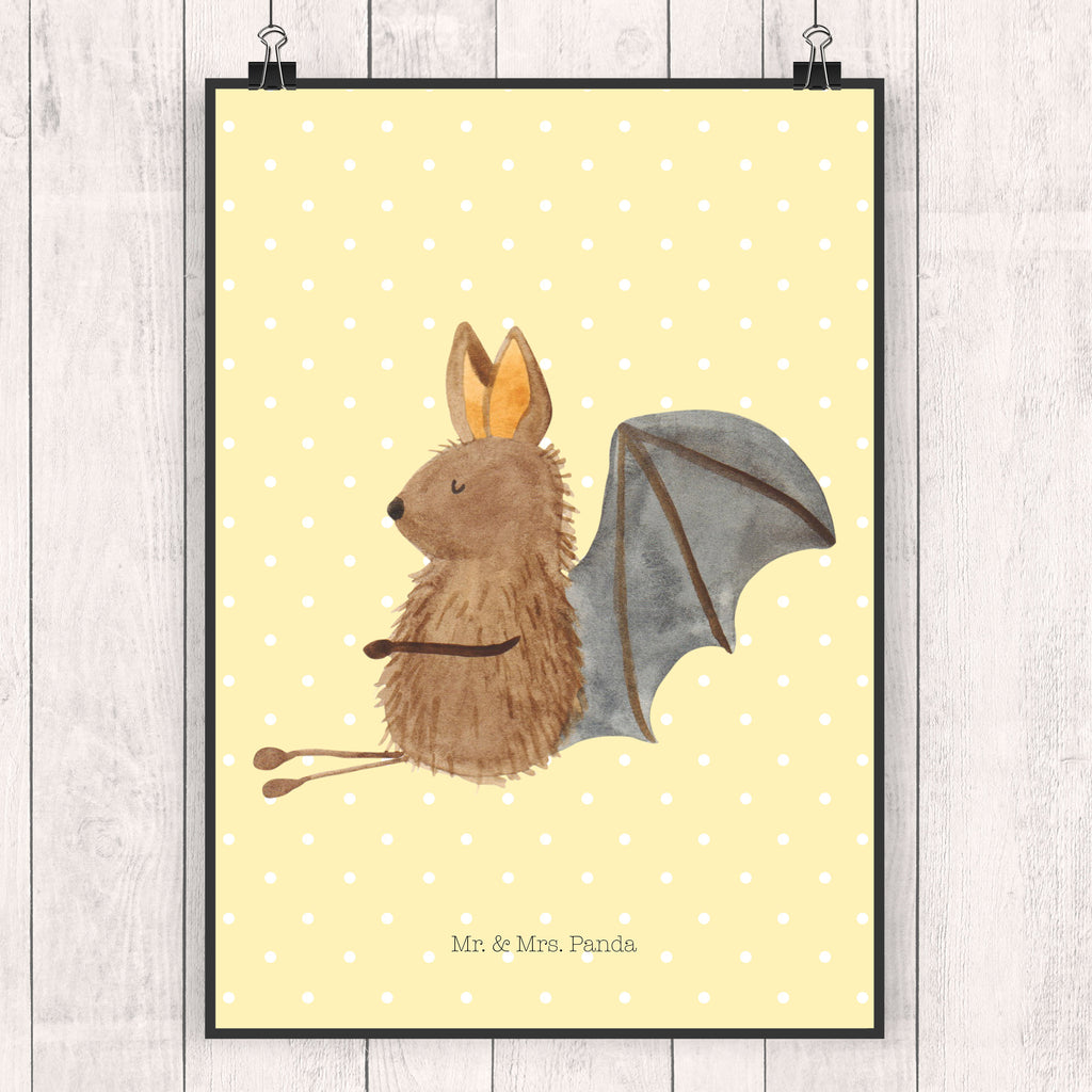 Poster bat Sit Wandbild, Bild, Designposter, Mr. & Mrs. Panda Poster, kunst für die wand, Wanddeko Bild, kunstdruck poster, Wanddekoration, Wandposter, Wandschmuck, Deko Bild, kunstposter, wandkunst, grafikposter, Plakat, drucke, Poster, Bild für Wand, Posterdruck, wanddruck, Kunstdruck, wanddeko, Gute Laune, Tiermotive, Tiere, Lustige Sprüche, Fledermäuse, Motivation, Entspannen, Fledermaus