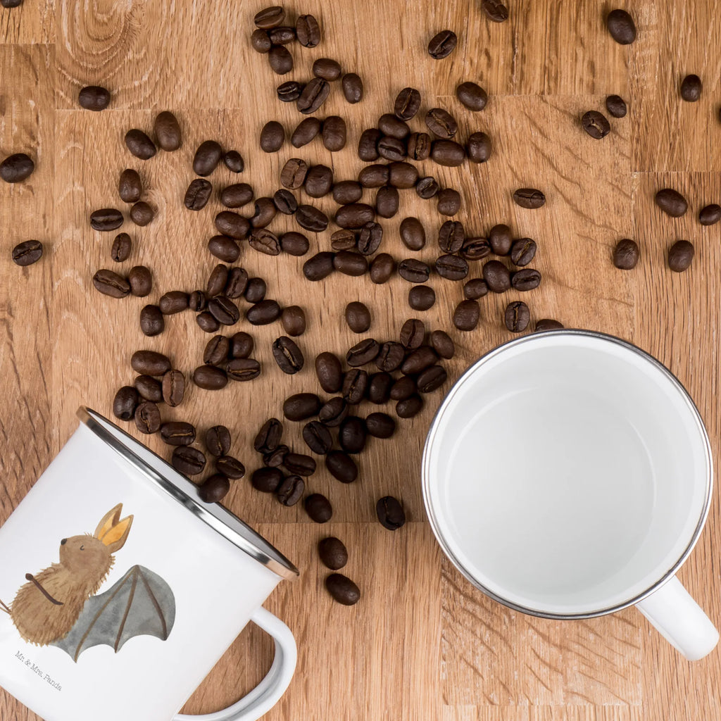 Kempingowy kubek emaliowany Nietoperz siedzenie becher emaille, wandertasse, blechbecher, Emaille Becher, Campingbecher, Reisebecher, wanderbecher, emaillebecher, Blechtasse, Becher, Trinkbecher, Tasse, Teebecher, Kaffeetasse, Pott, reisetasse, Emaille Tasse, Metalltasse, Kaffeebecher, Campingtasse, Tasse Emaille, Teetasse, Emailletasse, metallbecher, Tiere, Tiermotive, Gute Laune, Lustige Sprüche, Fledermaus, Motivation, Fledermäuse, Entspannen