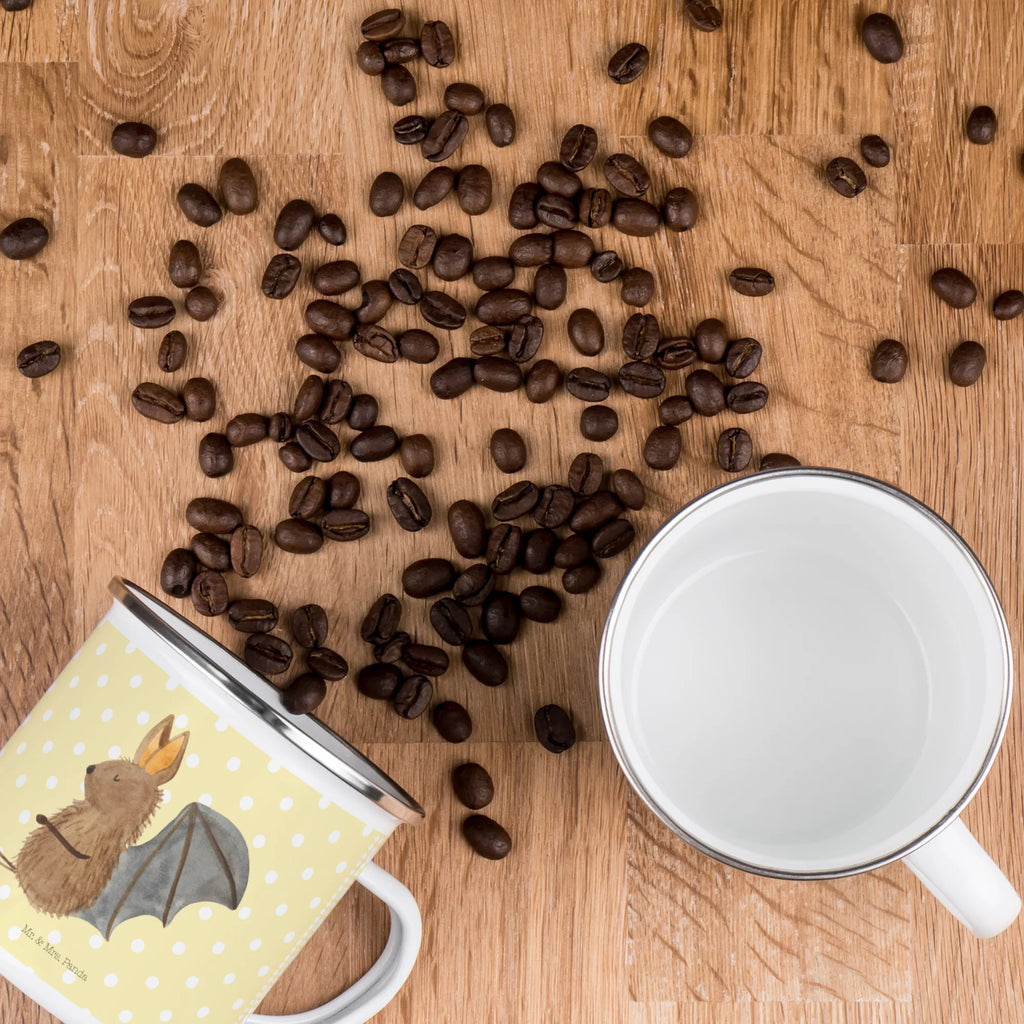 Kempingowy kubek emaliowany Nietoperz siedzenie becher emaille, wandertasse, blechbecher, Emaille Becher, Campingbecher, Reisebecher, wanderbecher, emaillebecher, Blechtasse, Becher, Trinkbecher, Tasse, Teebecher, Kaffeetasse, Pott, reisetasse, Emaille Tasse, Metalltasse, Kaffeebecher, Campingtasse, Tasse Emaille, Teetasse, Emailletasse, metallbecher, Tiere, Tiermotive, Gute Laune, Lustige Sprüche, Fledermaus, Motivation, Fledermäuse, Entspannen