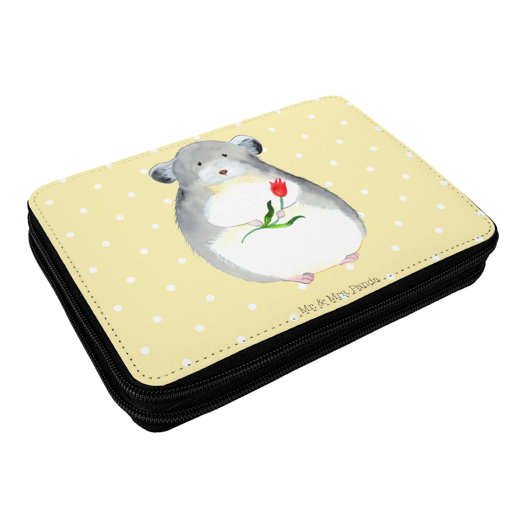 Leather folder chinchilla flower Stifte Etui, Geschenk, Büro Stifte Etui, Einschulung, Schülerin, Federmappe Einschulung, Federmäppchen, Kinder Federmappe, Federmäppchen bedruckt, Bestückte Federmappe, Schule, Federmappe, Stiftetasche, Kind, Motiv, Grundschule, Stifterolle, Schüler, Tiermotive, Gute Laune, lustige Sprüche, Tiere, Chinchillas, Glücklichsein, Büroalltag, Depressionen, Chinchilla, Liebeskummer, Büro, Chaos, traurig sein, Kummer