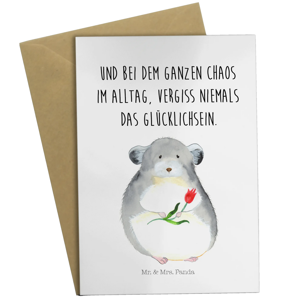Grußkarte Chinchilla Blume hochzeitskarten, glückwunschkarten, osterkarte, dankeskarten, kommunionskarte, babykarte, Glückwunschkarte, Beileidskarte, Motivkarte, Klappkarte, Grußkarten, osterkarten, abiturkarte, Grußkarte, neujahrskarte, einladungskarten, valentinstagskarte, genesungskarte, firmungskarte, spruchkarte, jubiläumskarte, vatertagskarte, weihnachtskarten, Lustige Sprüche, Tiere, Tiermotive, Gute Laune, Liebeskummer, Chinchillas, Depressionen, Chinchilla, Büroalltag, Büro, Chaos, traurig sein, Glücklichsein, Kummer