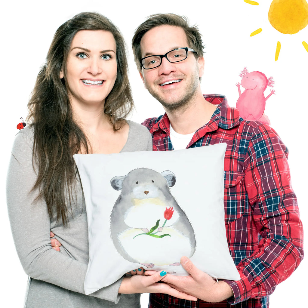 40x40 Kissen Chinchilla Blume Sofakissen, Kissen 40x40, Couchkissen, Kissenbezüge, Dekokissen 40x40, Motivkissen, Dekokissen, Kissenhülle, Sofakissen 40x40, Kissen 40x40 Waschbar, Zierkissen, Kissenhülle 40x40, Dekokissen Sofa, Kissenbezug 40x40, sitzkissen, Kopfkissen 40x40, Kissen, sofakissen, Kopfkissen, Tiermotive, Gute Laune, lustige Sprüche, Tiere, Büroalltag, Glücklichsein, traurig sein, Kummer, Büro, Depressionen, Chaos, Liebeskummer, Chinchillas, Chinchilla