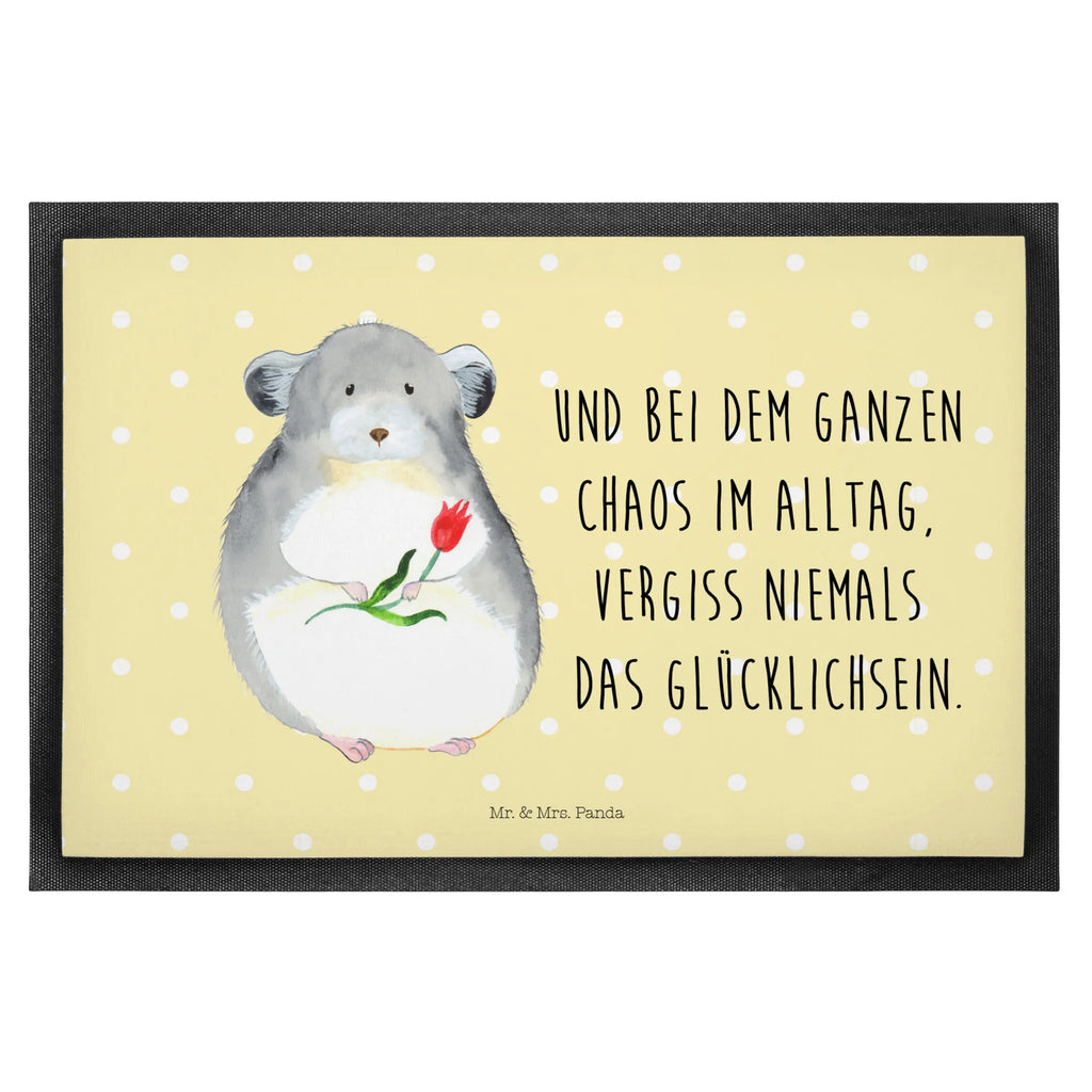 Fußmatte Chinchilla Blume flurmatte, Schmutzfangteppich, sauberlaufmatten, Türmatte, außenmatte, Schmutzfangmatte, Eingangsmatte, fußmatte, Haustürmatte, Schmutzmatte, Schmutzfänger, schmutzfangmatten, Fussmatte, Eingangsteppich, Abtretmatte, hausmatte, abstreifer, Türvorleger, Fußabstreifer, Schuhabstreifer, türmatten, Fußabtreter, Abtreter, Fußmatten, Sauberlaufmatte, matte haustür, Tiermotive, Tiere, Lustige Sprüche, Gute Laune, Liebeskummer, Chaos, Kummer, Büro, Glücklichsein, traurig sein, Büroalltag, Chinchilla, Depressionen, Chinchillas