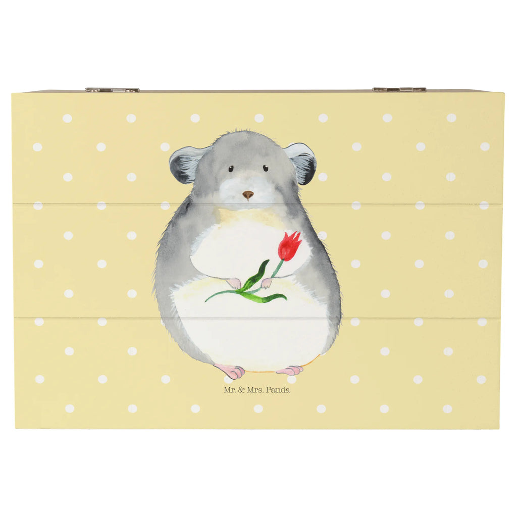 Holzkiste Chinchilla Blume Schatulle, Dekokiste, Erinnerungskiste, Geschenkdose, Kiste, Aufbewahrungsbox, Erinnerungsbox, Holzkiste, Geschenkbox, Truhe, XXL, Schatzkiste, Tiermotive, Gute Laune, lustige Sprüche, Tiere, Chaos, Chinchillas, traurig sein, Glücklichsein, Büro, Chinchilla, Kummer, Büroalltag, Depressionen, Liebeskummer