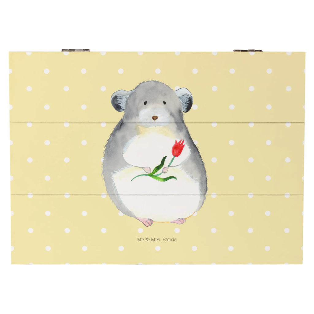 Holzkiste Chinchilla Blume Schatulle, Dekokiste, Erinnerungskiste, Geschenkdose, Kiste, Aufbewahrungsbox, Erinnerungsbox, Holzkiste, Geschenkbox, Truhe, XXL, Schatzkiste, Tiermotive, Gute Laune, lustige Sprüche, Tiere, Chaos, Chinchillas, traurig sein, Glücklichsein, Büro, Chinchilla, Kummer, Büroalltag, Depressionen, Liebeskummer