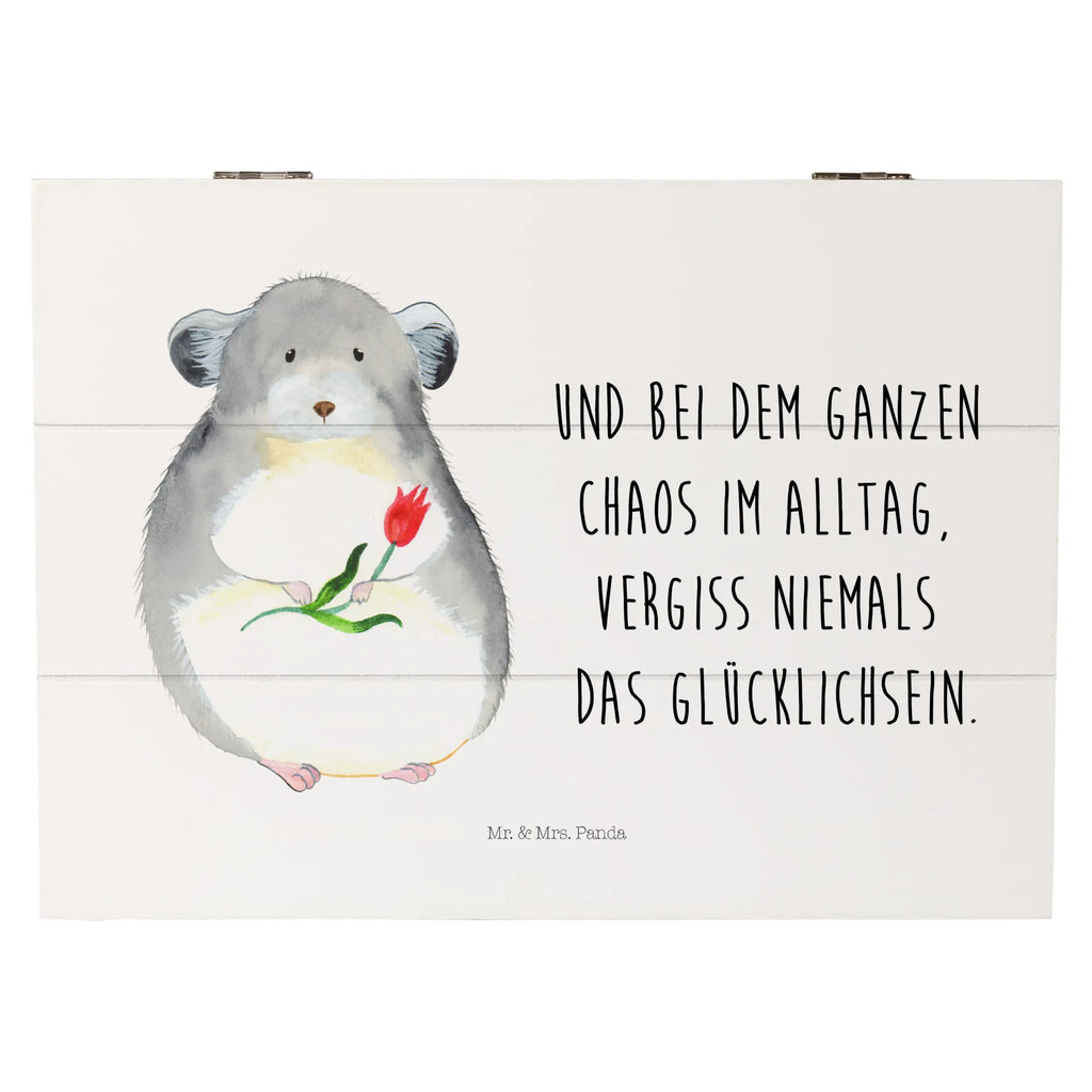 Holzkiste Chinchilla Blume Schatulle, Dekokiste, Erinnerungskiste, Geschenkdose, Kiste, Aufbewahrungsbox, Erinnerungsbox, Holzkiste, Geschenkbox, Truhe, XXL, Schatzkiste, Tiermotive, Gute Laune, lustige Sprüche, Tiere, Chaos, Chinchillas, traurig sein, Glücklichsein, Büro, Chinchilla, Kummer, Büroalltag, Depressionen, Liebeskummer