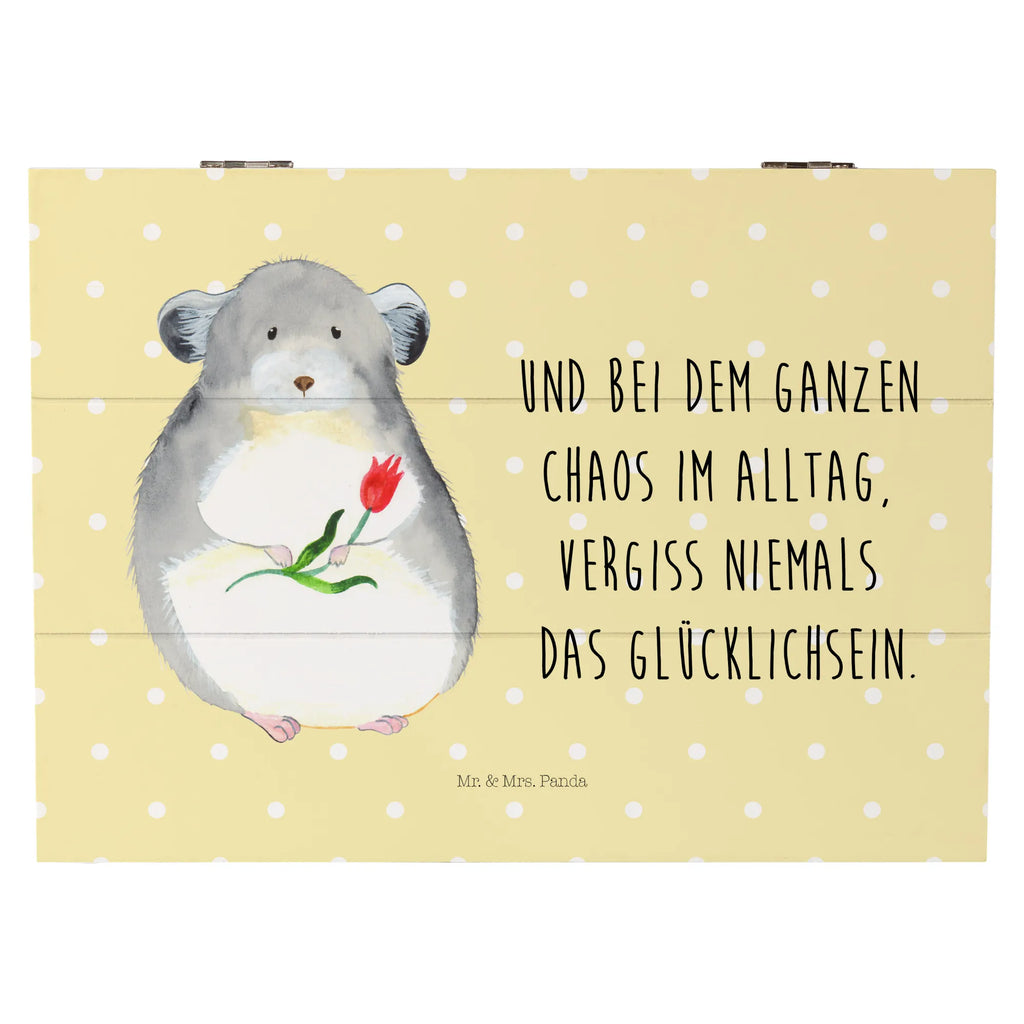 Holzkiste Chinchilla Blume Schatulle, Dekokiste, Erinnerungskiste, Geschenkdose, Kiste, Aufbewahrungsbox, Erinnerungsbox, Holzkiste, Geschenkbox, Truhe, XXL, Schatzkiste, Tiermotive, Gute Laune, lustige Sprüche, Tiere, Chaos, Chinchillas, traurig sein, Glücklichsein, Büro, Chinchilla, Kummer, Büroalltag, Depressionen, Liebeskummer