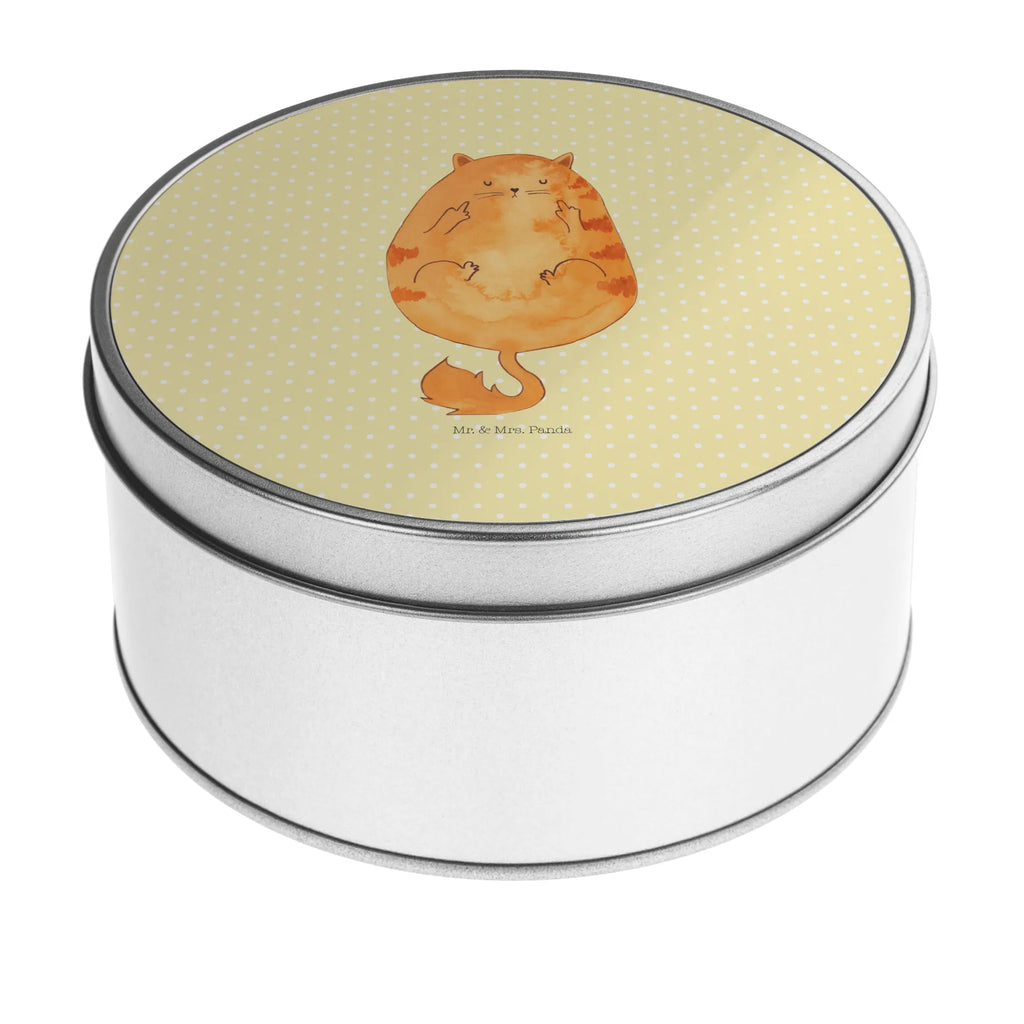 Round tin Cat Early riser storage tin, cookie tin, tin, storage, tin can, gift box, cat, tomcat, kitty, meow, kitten, housecat, mama cat, love cats, cat image, cat fan, cat lover, cat fancier, cat decoration, gift for cat lover, cat owner, funny cats, cat sayings, cat motto, funny cat gifts, fan merchandise, cat stuff, animal lover, morning grumbler, early riser, cats, coffee, The early bird can kiss my ass, pussy