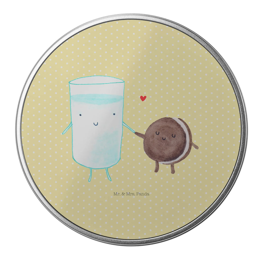 Round tin milk biscuit cookie tin, storage tin, tin, tin can, storage, gift box, small animals, cute, funny, cute animal motives, hand drawn, small world, funny sayings, good mood, happy, gifts, gift ideas, special gifts, animal lover, card, Milk, coffee, biscuit, romantic, cookies, motif sweet, milk, cookie, invitation breakfast, perfect couple