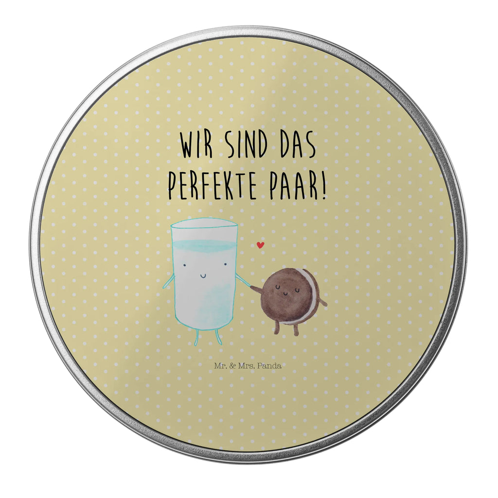 Round tin milk biscuit cookie tin, storage tin, tin, tin can, storage, gift box, small animals, cute, funny, cute animal motives, hand drawn, small world, funny sayings, good mood, happy, gifts, gift ideas, special gifts, animal lover, card, Milk, coffee, biscuit, romantic, cookies, motif sweet, milk, cookie, invitation breakfast, perfect couple