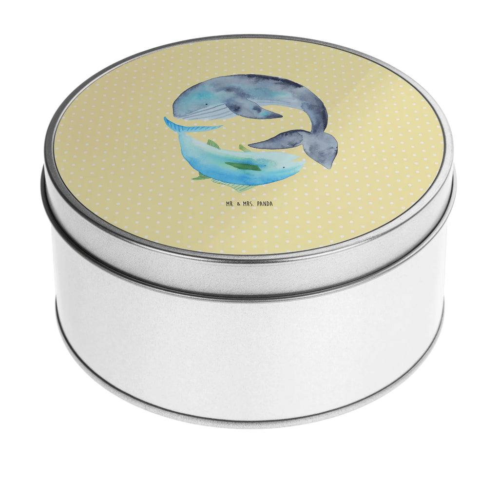 Round tin whale tuna gift box, tin, cookie tin, storage, storage tin, tin can, small animals, cute, funny, cute animal motives, hand drawn, small world, funny sayings, good mood, happy, gifts, gift ideas, special gifts, animal lover, card, tuna, flat joke gift, joke, choice, saying funny, word joke funny, flat joke, saying of the day, whale