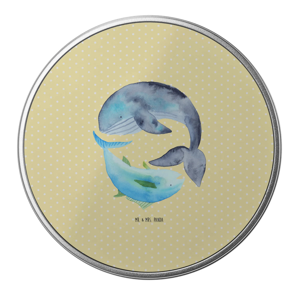 Round tin whale tuna gift box, tin, cookie tin, storage, storage tin, tin can, small animals, cute, funny, cute animal motives, hand drawn, small world, funny sayings, good mood, happy, gifts, gift ideas, special gifts, animal lover, card, tuna, flat joke gift, joke, choice, saying funny, word joke funny, flat joke, saying of the day, whale