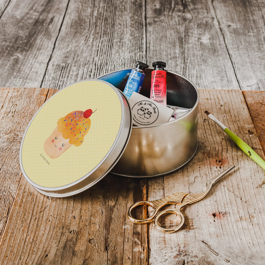 Round tin Cupcake tin, gift box, tin can, cookie tin, storage tin, storage, small animals, cute, funny, cute animal motives, hand drawn, small world, funny sayings, good mood, happy, gifts, gift ideas, special gifts, animal lover, card, Motivation Sayings, Baking Present, Kitchen Decoration, Wonder, Cupcakes, Muffin, Present Cook, Kitchen Saying