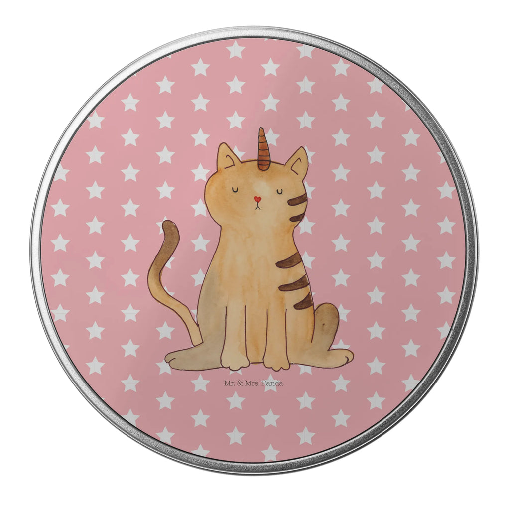 okrągła puszka z blachy jednorożec kot Jednorożec, jednorożce, dekoracje jednorożca, jednorożec