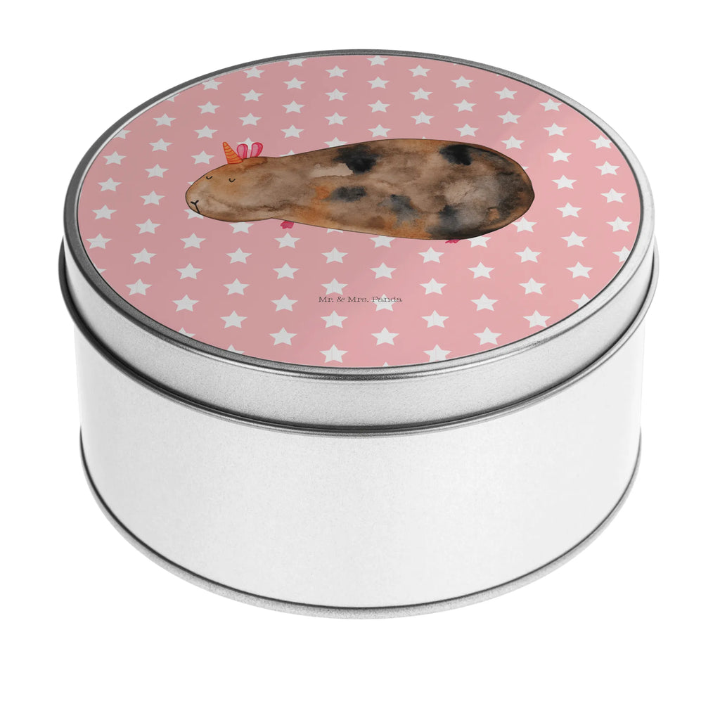 okrągła puszka z blachy Jednorożec świnka morska Jednorożec, jednorożce, dekoracje jednorożca, jednorożec