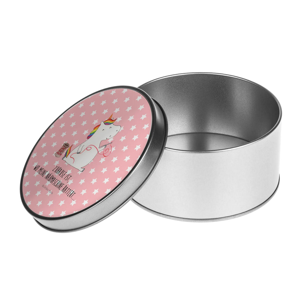 Round tin unicorn seamstress Aufbewahrungsbox, Vorratsdose, Runde Dose, Dose, Vorratsdosen, gebäckdose, runddosen, runde dosen, plätzchendosen, keksdosen, Metalldose Rund, Metalldose, dosen, Aufbewahrungsdose, Blechdose Rund, Geschenkdose, runddose, metalldosen, plätzchendose, metallboxen, runde keksdosen, Metallbox, Keksdose, runde blechdosen, Aufbewahrungsdosen, geschenkdosen, Blechdose, Runde Blechdose, gebäckdosen, blechdosen, runde keksdose, Unicorn, Einhorn, Einhörner, Einhorn Deko, Häkeln, Freundin, Nähen, Mädchen, Nähzimmer, Stricken, Näherin, Basteln