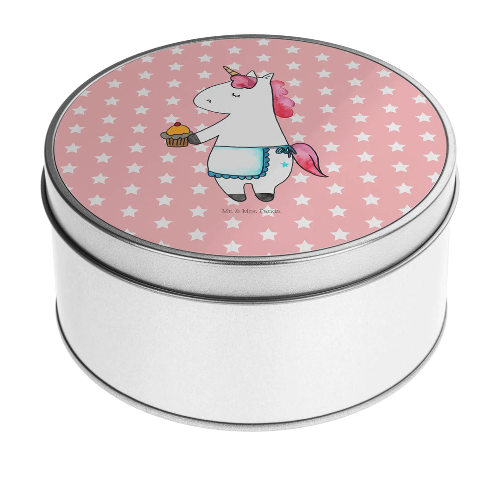 okrągła puszka z blachy Jednorożec muffinka Jednorożec, jednorożce, dekoracje jednorożca, jednorożec