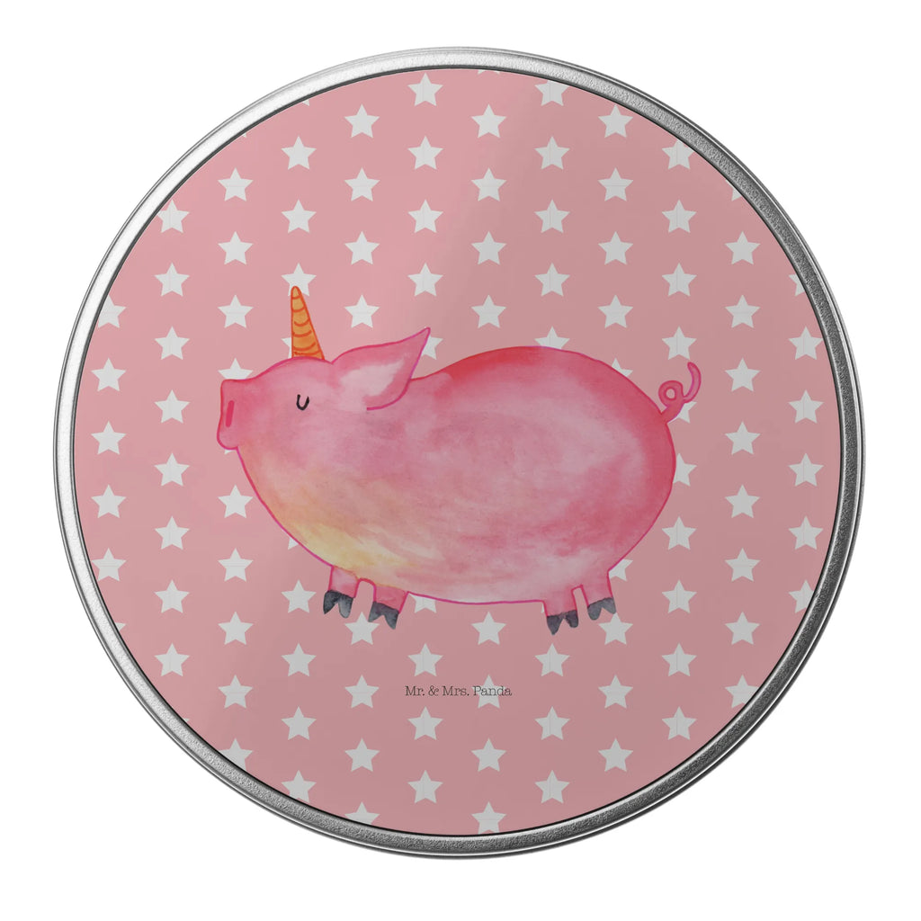 okrągła puszka z blachy jednorożec świnia Jednorożec, jednorożce, dekoracje jednorożca, jednorożec